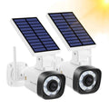 solar powered fake security camera